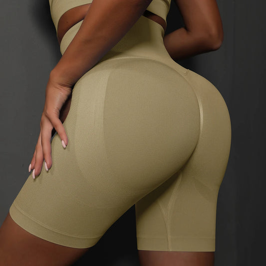 Short Long de Sport Taille Haute